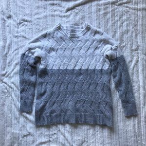A New Day/Target Grey and White Block Sweater!